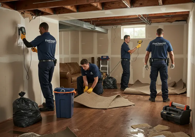 Flood DamageMaterial Assessment and Debris Removal process in West Haven, OR